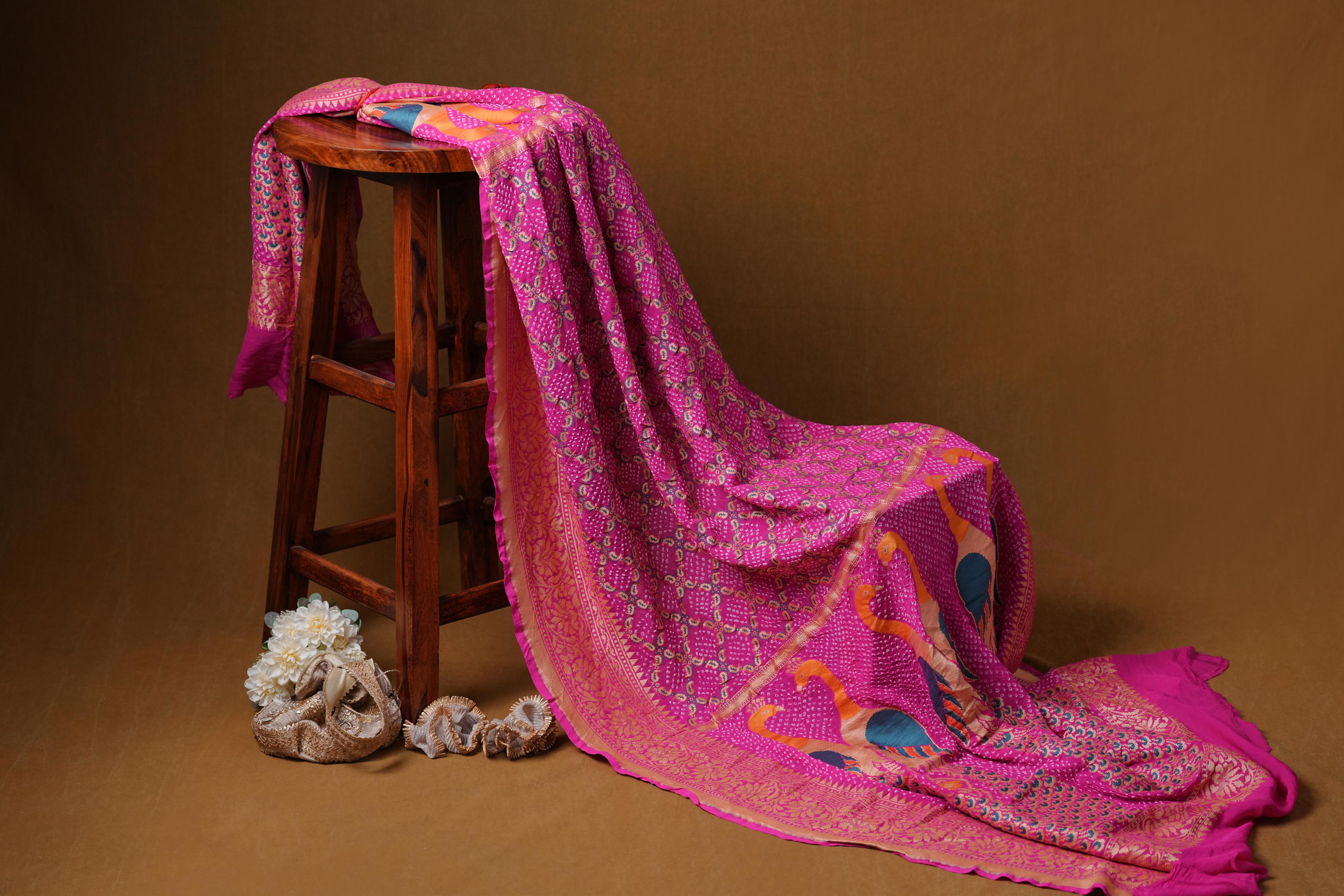 Bandhej dupatta