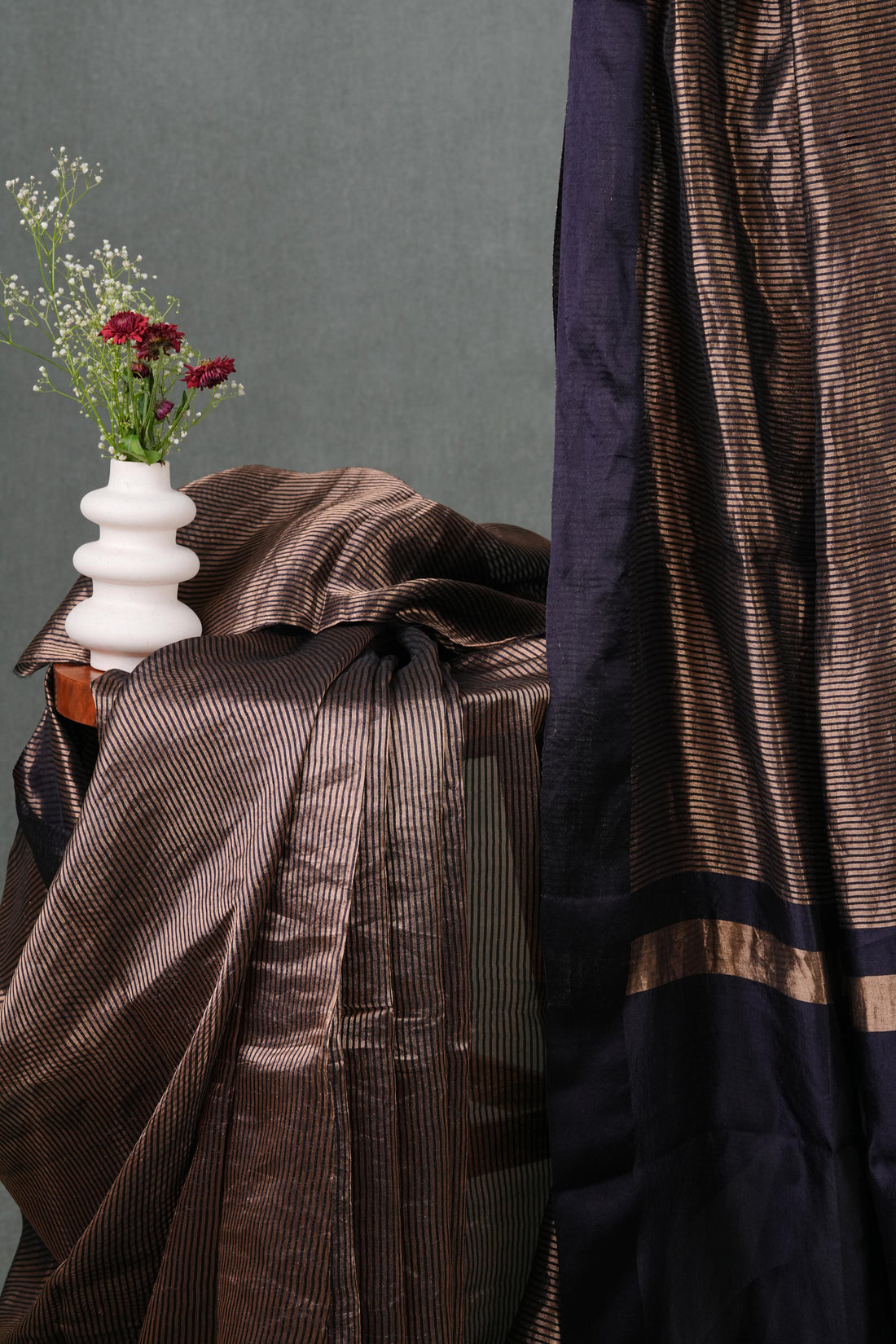 Tissue katan silk saree
