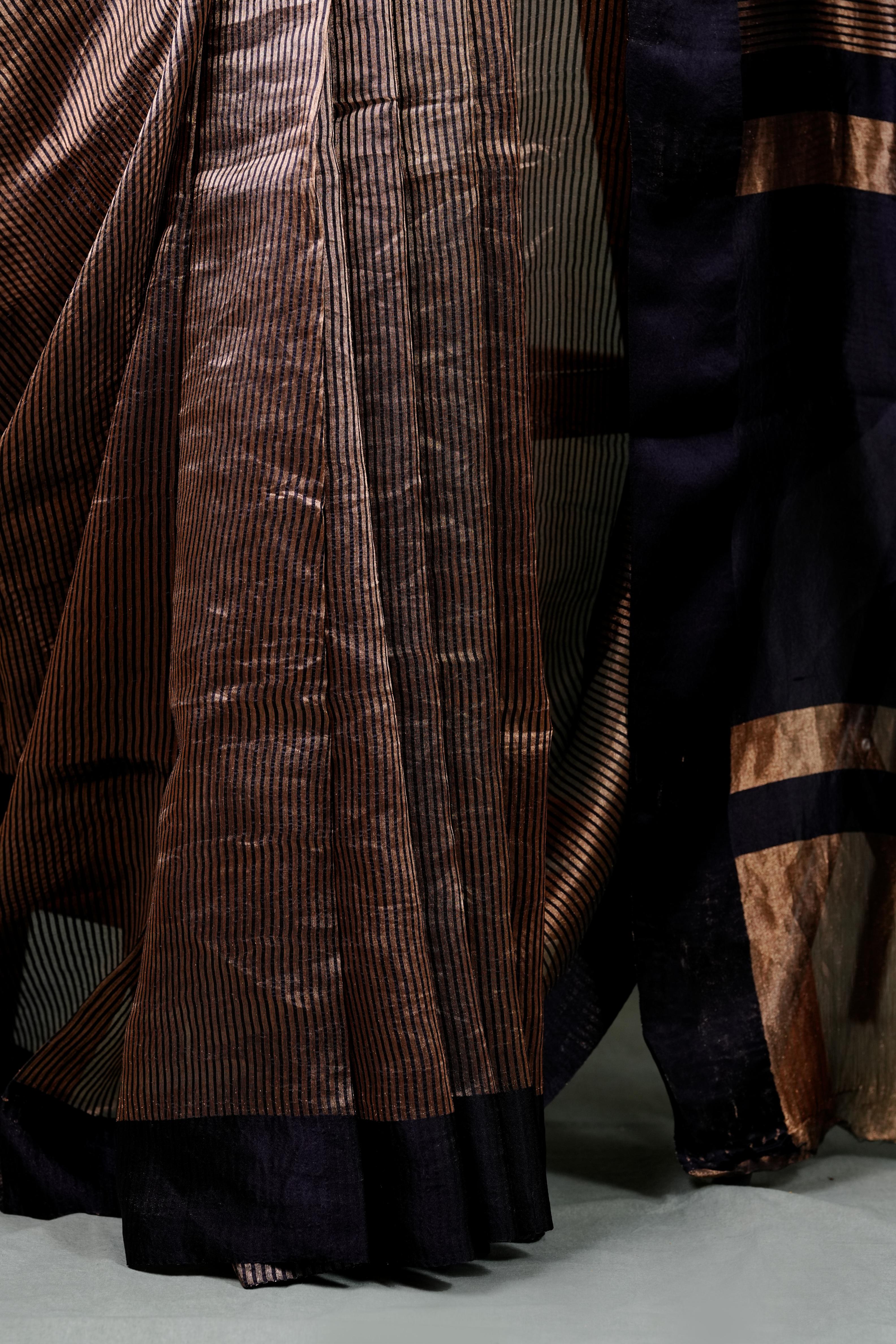 Tissue katan silk saree