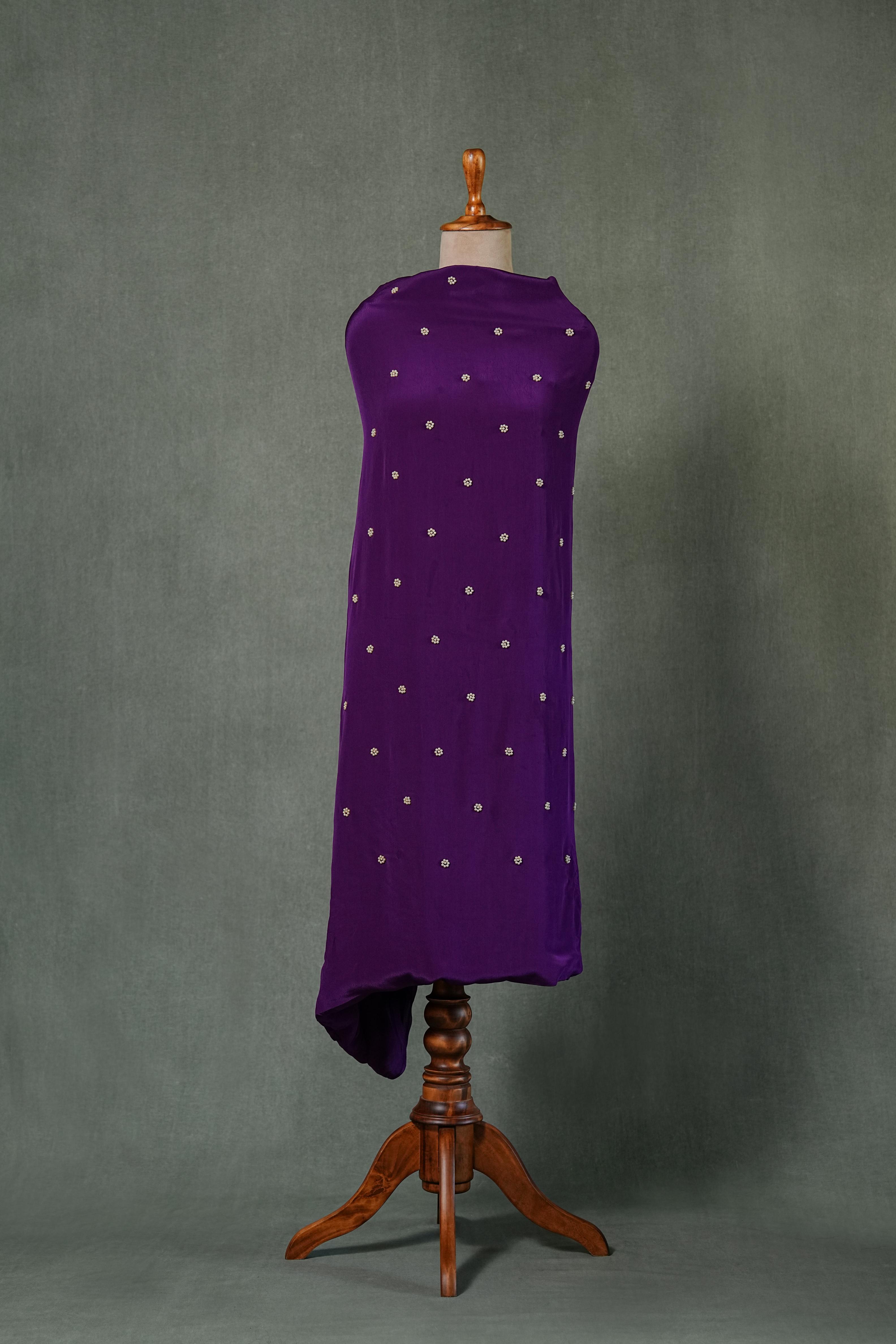 Needle shibori suit set