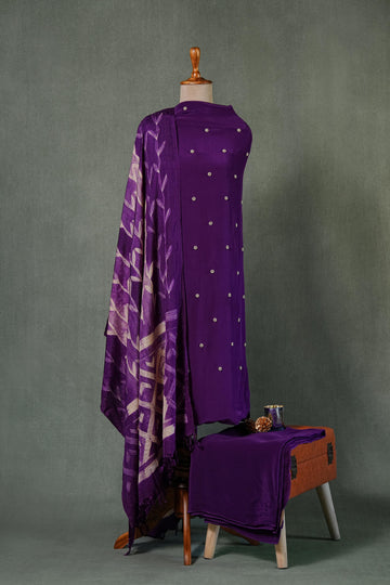 Needle shibori suit set