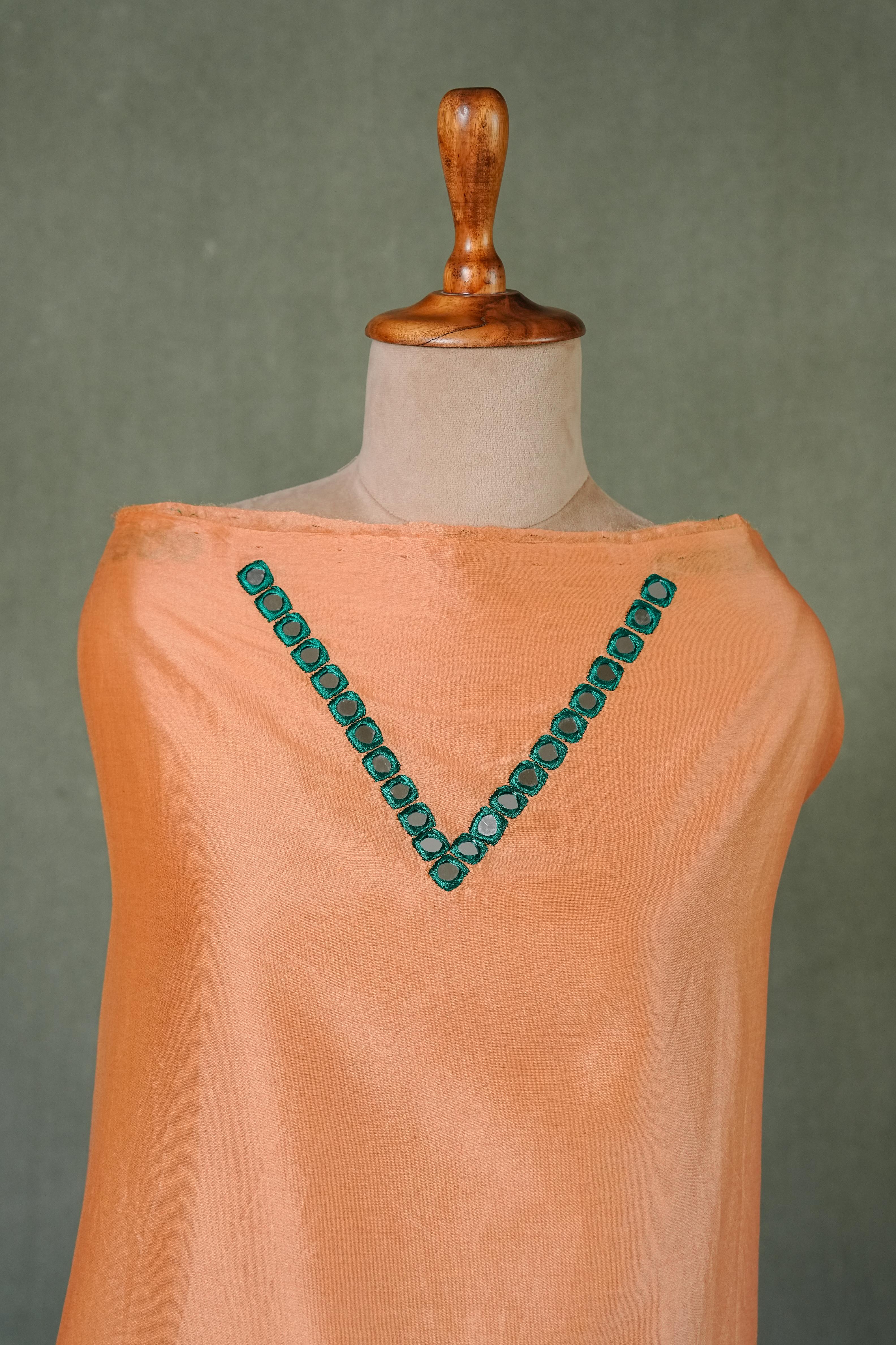 Needle shibori suit set