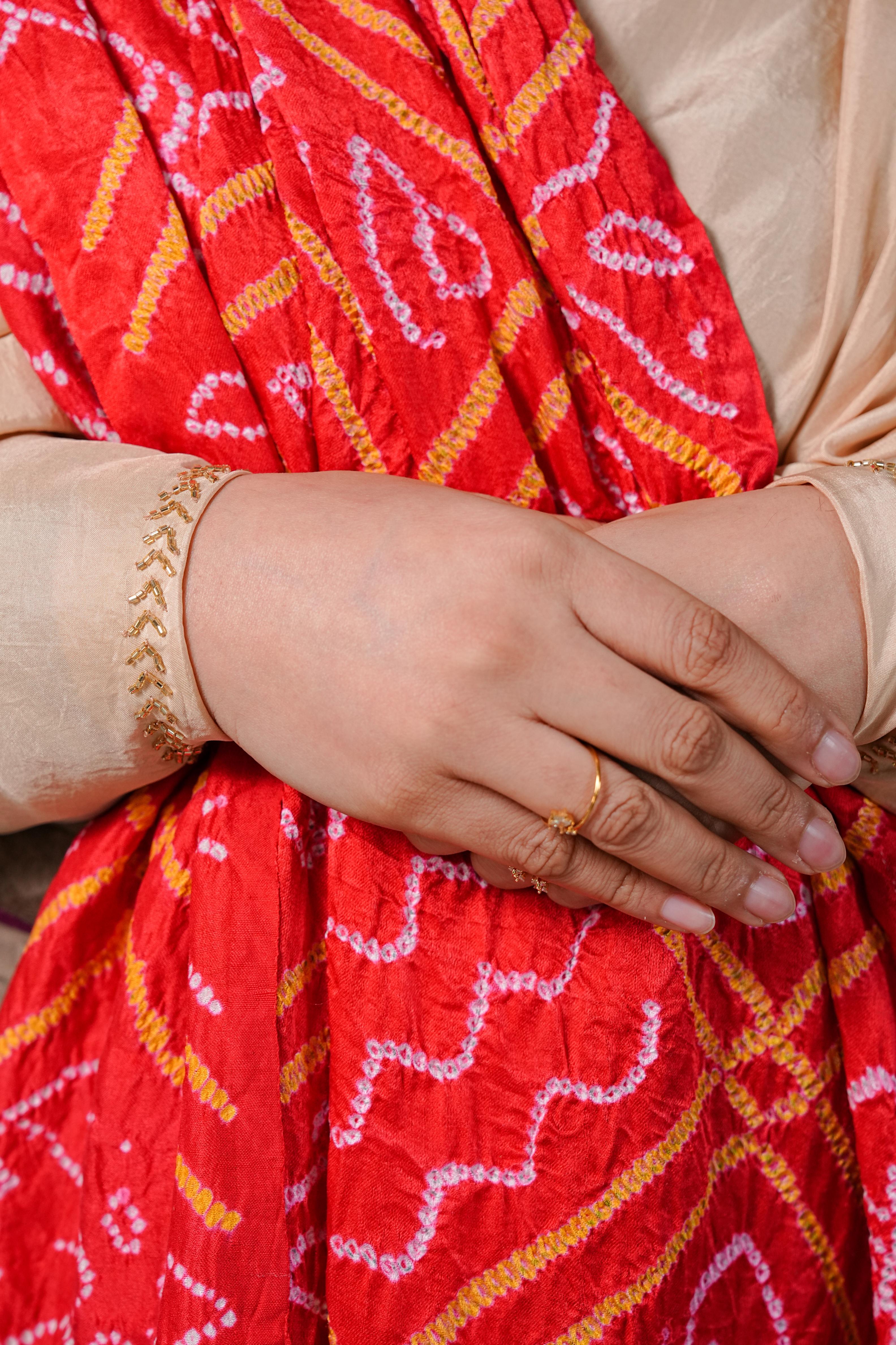 Bandhej suit set