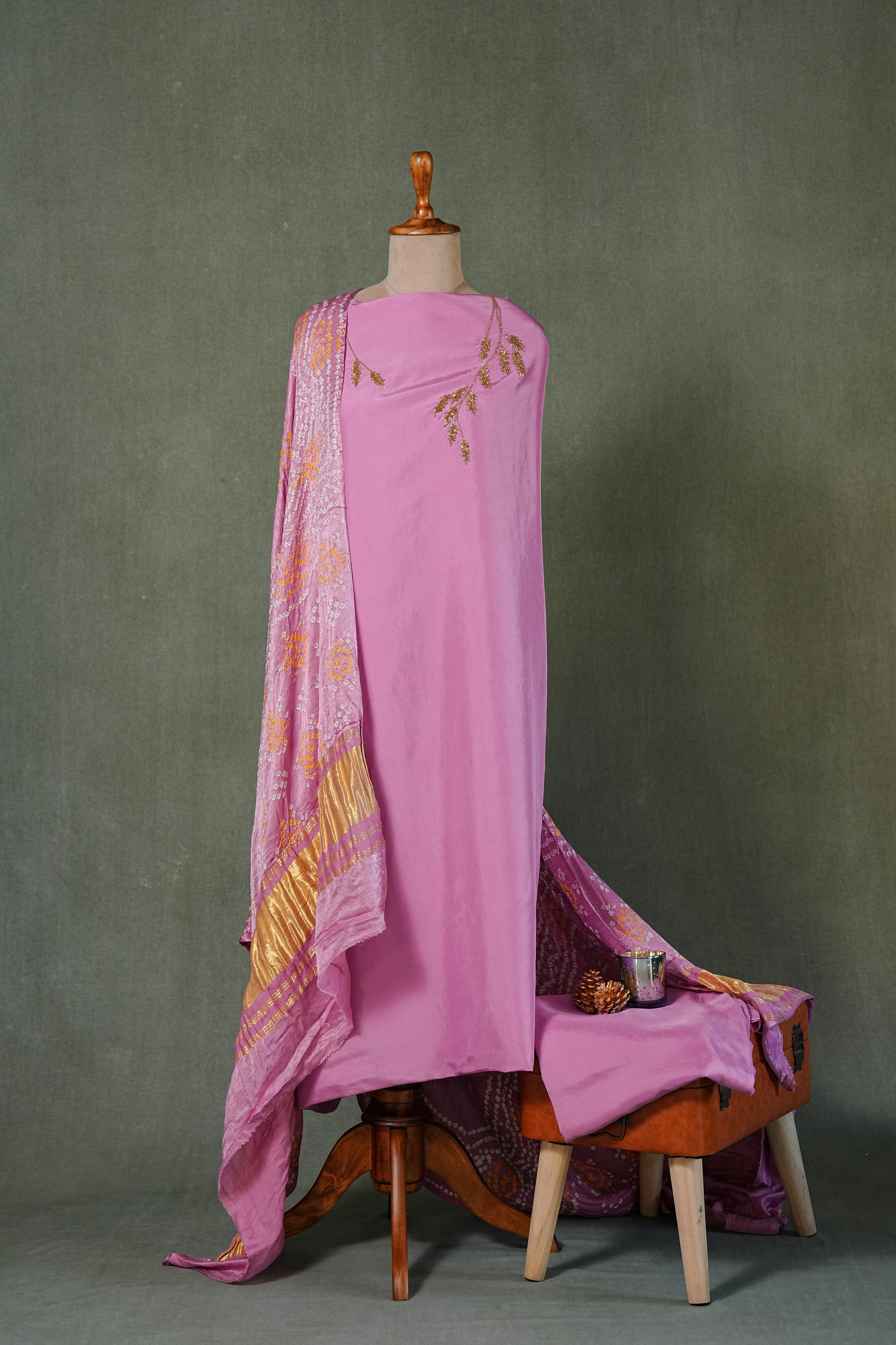 Bandhej suit set