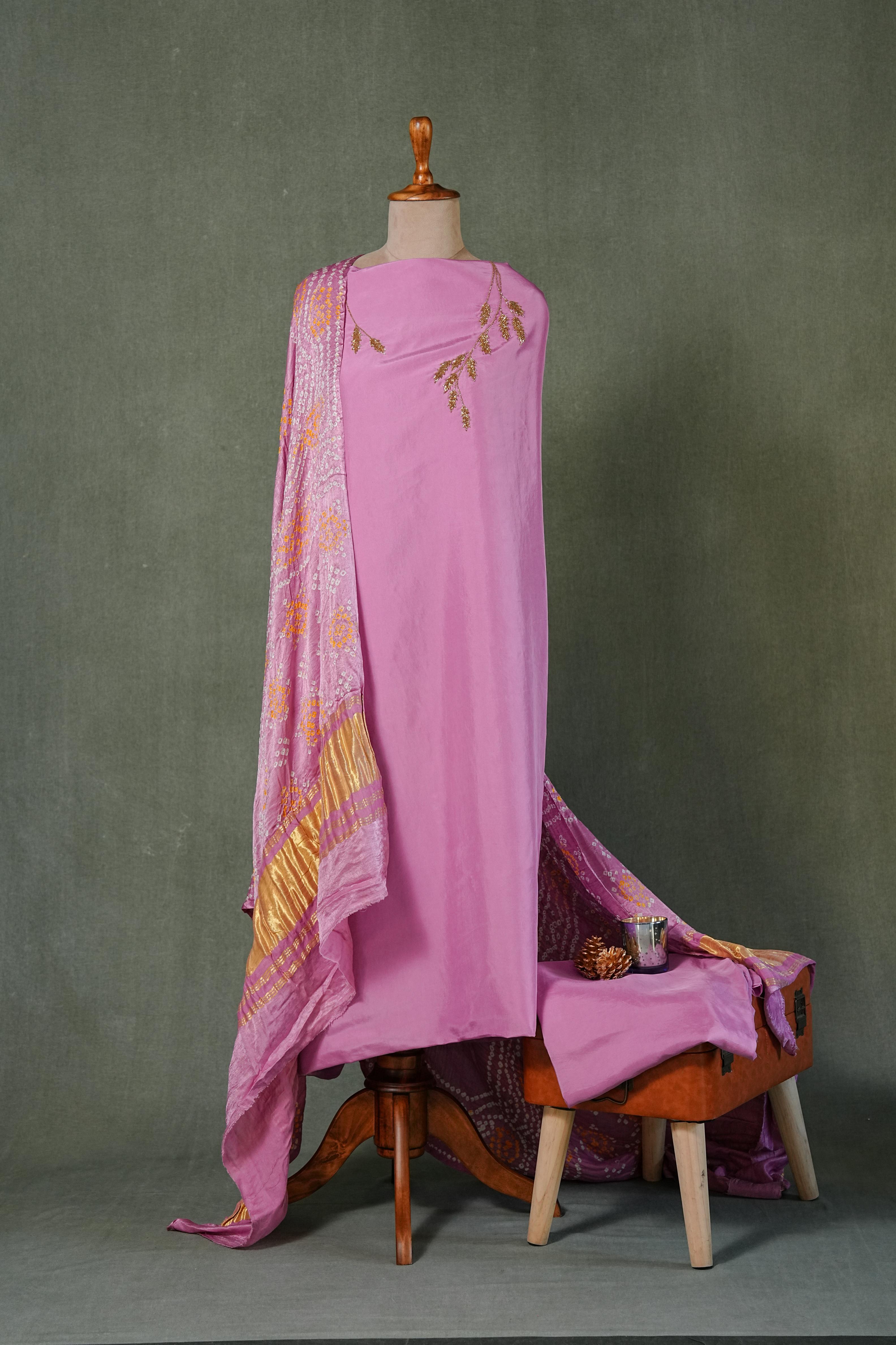 Bandhej suit set