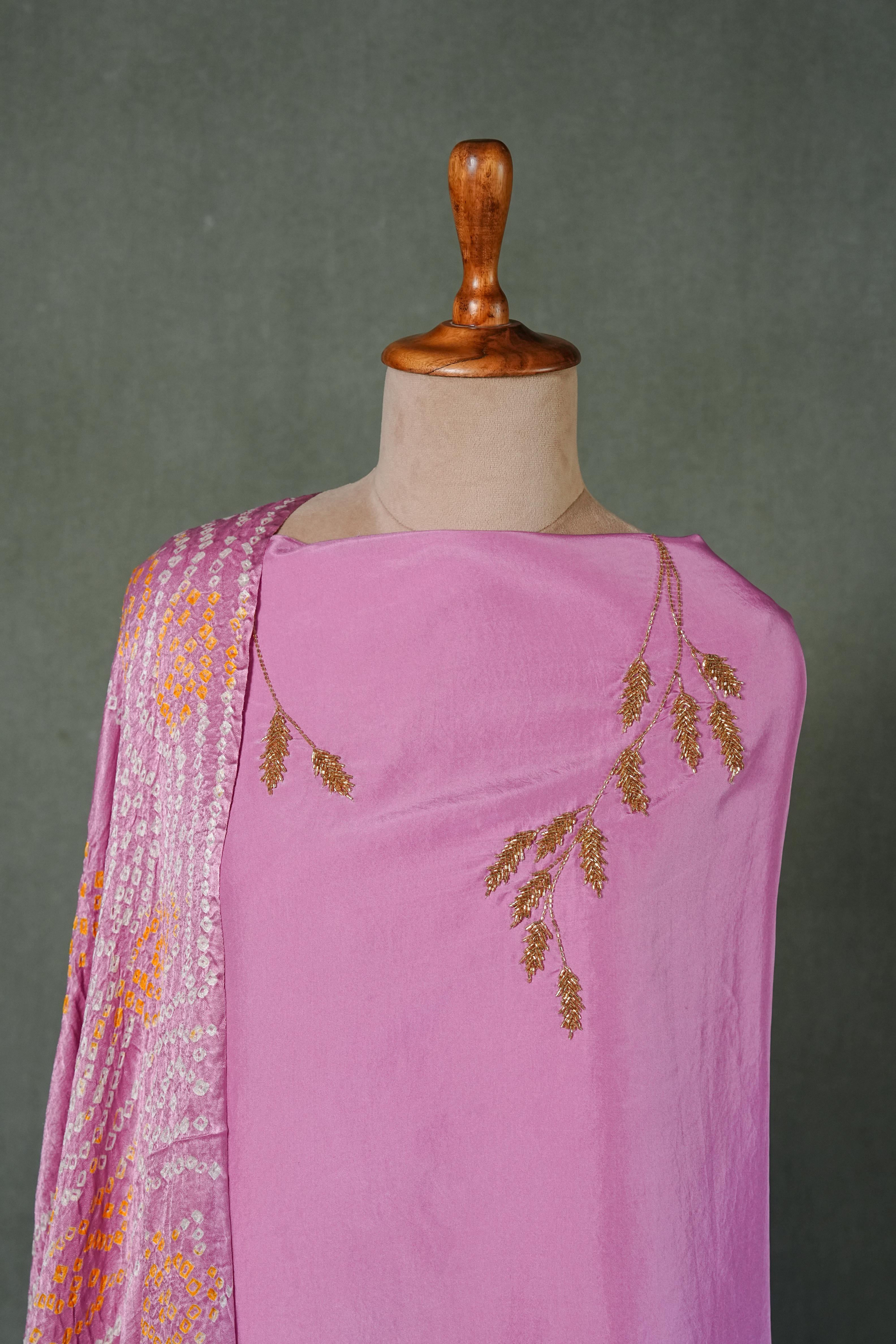 Bandhej suit set