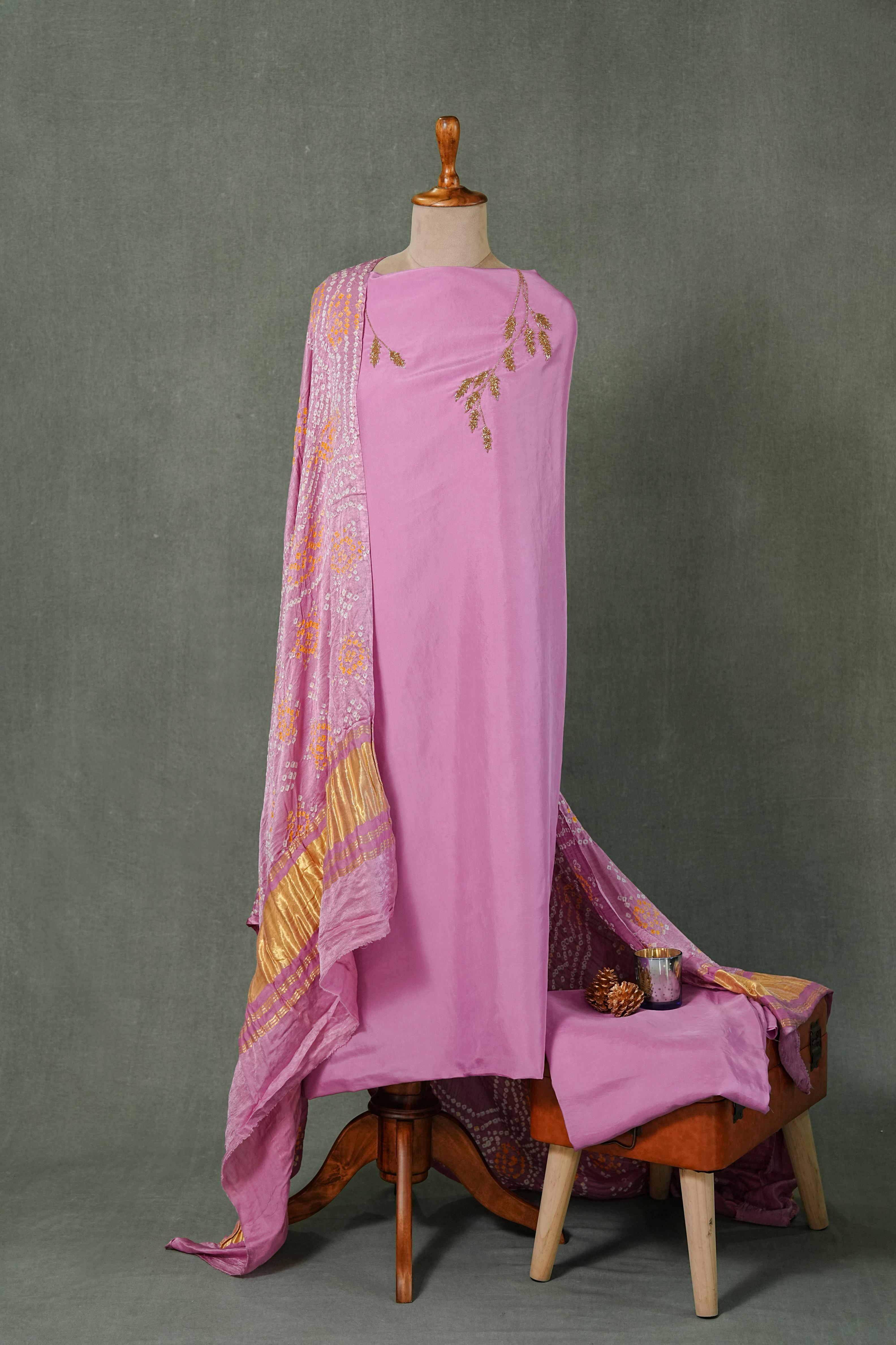 Bandhej suit set